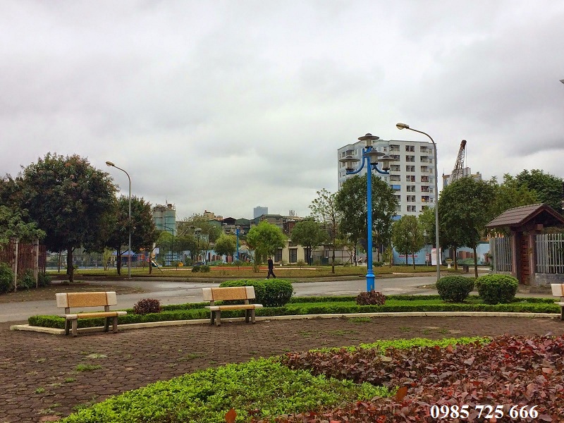 Vườn hoa khu đô thị mới Nghĩa Đô 106 Hoàng Quốc Việt - Cầu Giấy