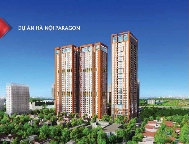 Phối cảnh dự án Paragon Tower - Phạm Hùng