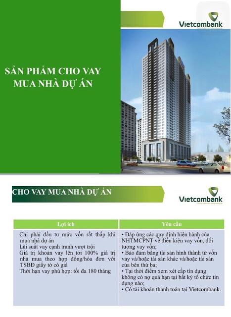 Vietcombank hỗ trợ vay vốn Chung cư CT4 Vimeco 