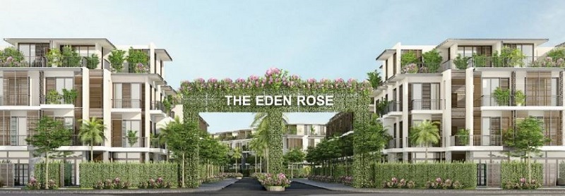 Cổng chào liền kề biệt thự The Eden Rose Nguyễn Xiển