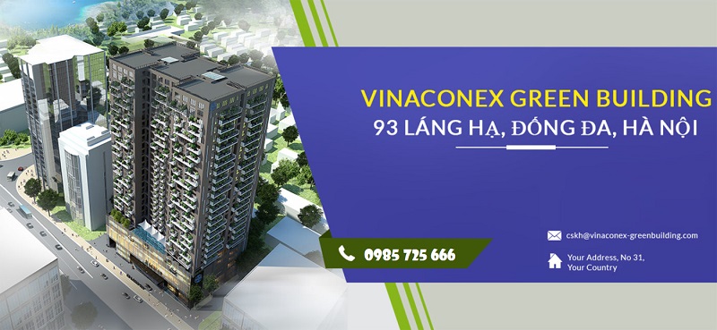 Mở bán dự án Vinaconex Green Building 93 Láng Hạ
