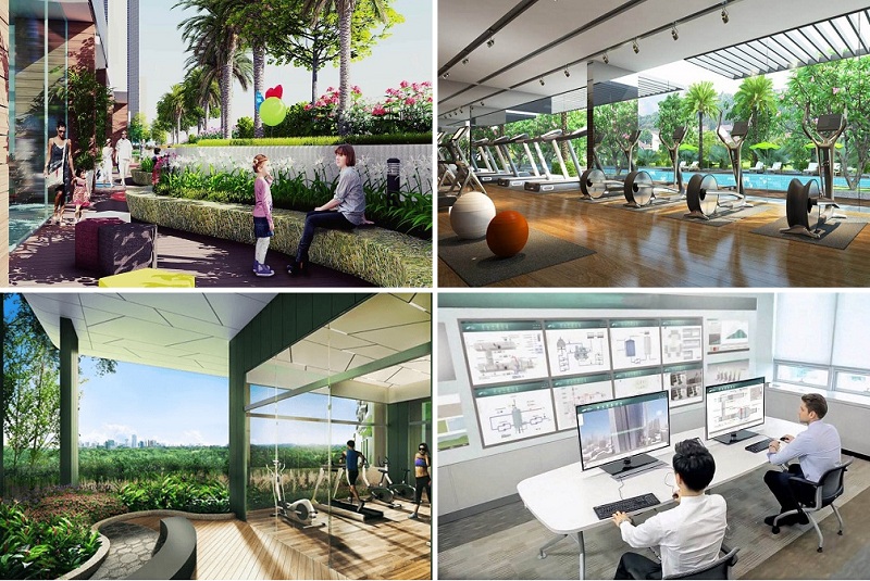 Tiện ích dự án BRG Park Residences 41 Lê Văn Lương