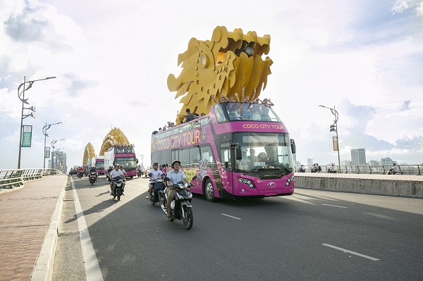 Xe bus tour biệt thự - shophouse Cocobay Đà Nẵng 2019