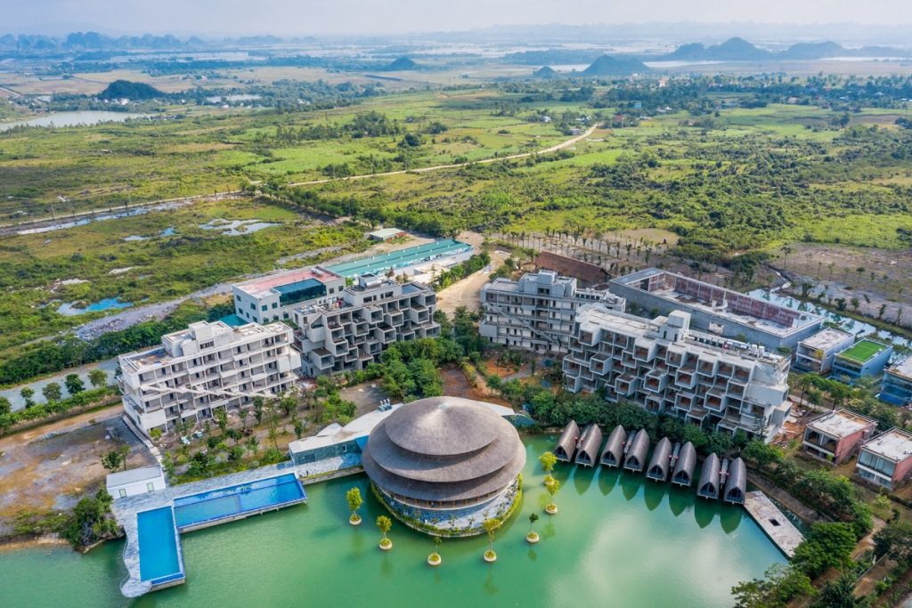 Ảnh thực tế dự án Vedana Cúc Phương Resort Ninh Bình tháng 11/2020