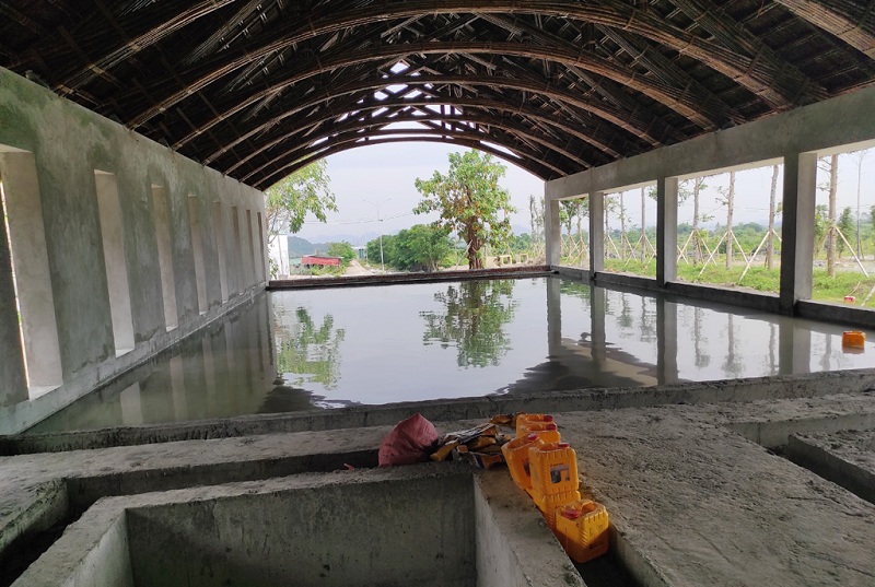 Bể bơi khoáng nóng dự án Vedana Resort Cúc Phương - Ninh Bình