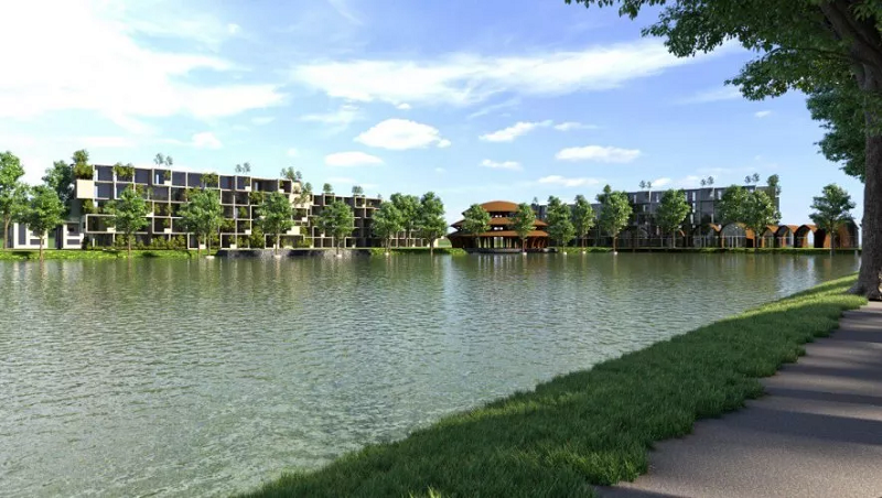Hồ nước 5ha dự án Vedana Cúc Phương Resort - Ninh Bình