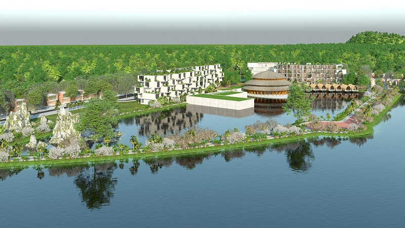 Phối cảnh 3 dự án Vedana Cúc Phương Resort - Ninh Bình
