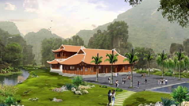 Phối cảnh nhà hàng dự án Life Resort Ninh Bình