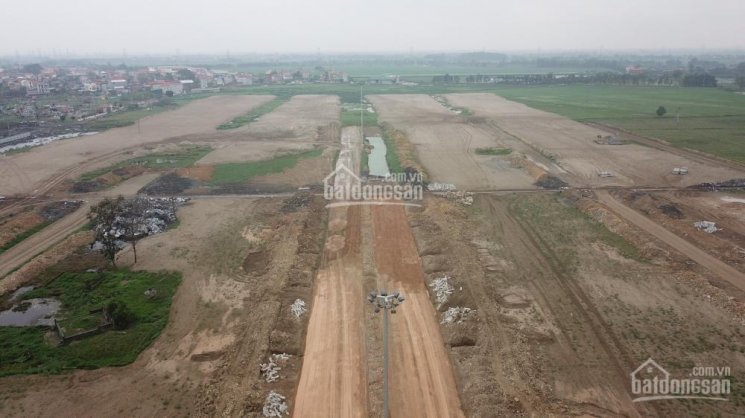 Công trường 4 dự án đất nền làng nghề Mẫn Xá - Bắc Ninh