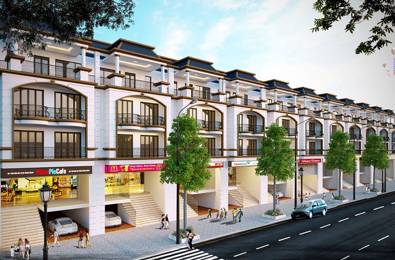 Shophouse dự án khu đô thị Hoàng Gia Việt Mỹ Tuyên Quang