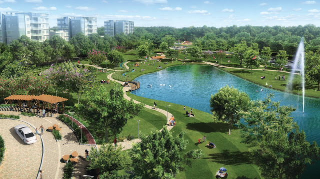 Công viên dự án Louis City Tân Mai Hoàng Mai