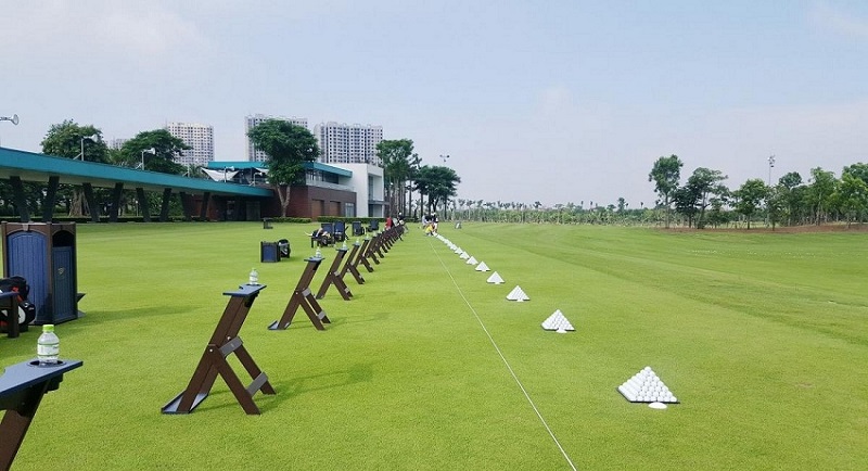 Sân tập Golf dự án Hà Đô Charm Villas Hoài Đức