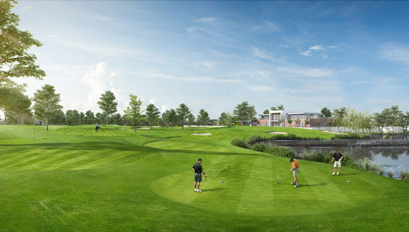 Giai đoạn 9 - Sân Golf 18 hố đẳng cấp quốc tế trong khu đô thị Ecopark