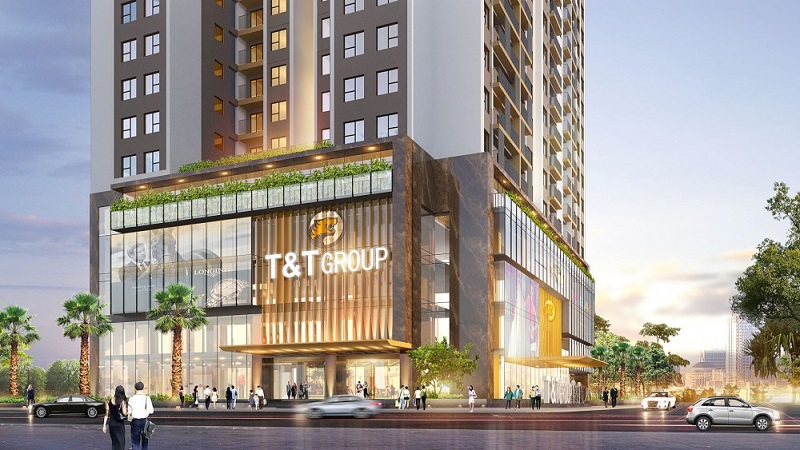 Phối cảnh TTTM dự án T&T DC Complex 120 Định Công