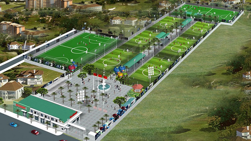 Khu thể thao phức hợp dự án Aroma Đồng Kỵ - Từ Sơn - Bắc Ninh