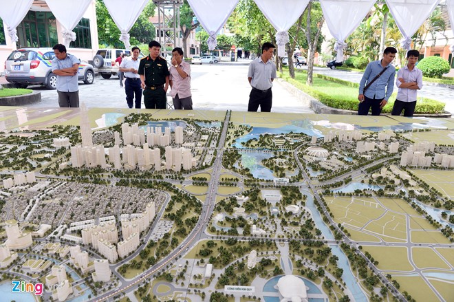Sa bàn dự án BRG Smart City Đông Anh - Thành Phố Thông Minh