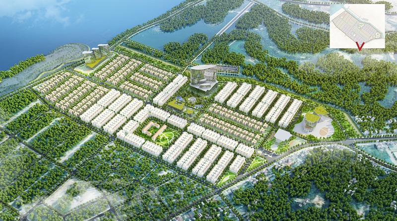 Phối cảnh dự án Feni City Hạ Long - Cao Xanh Hà Khánh C