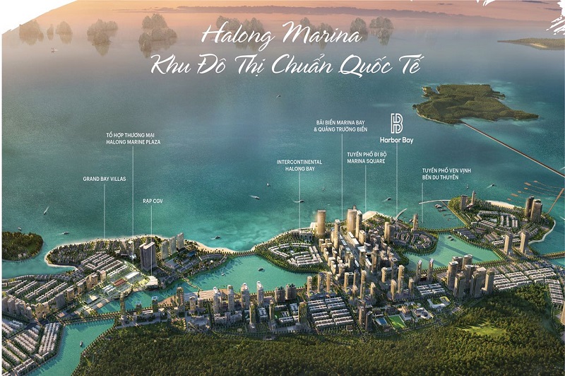 Quy hoạch khu đô thị Hạ Long Marina và dự án Intercontinental Hạ Long Bay