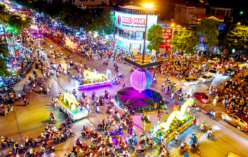Đêm hội thành Tuyên tại TP Tuyên Quang