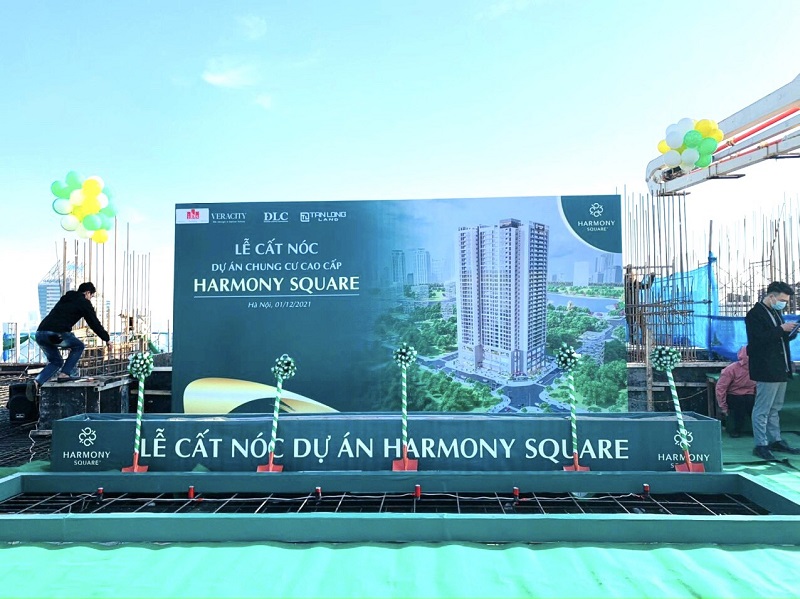 Lễ cất nóc 2 dự án Harmony Square 199 Nguyễn Tuân