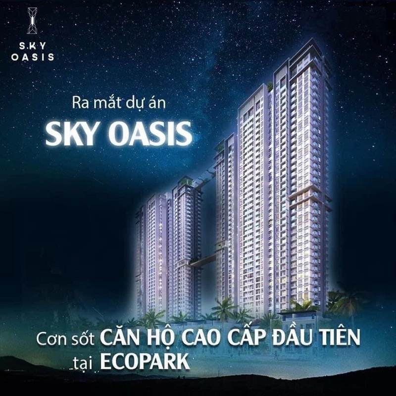 Ra mắt căn hộ cao cấp Sky Oasis KĐT Ecopark