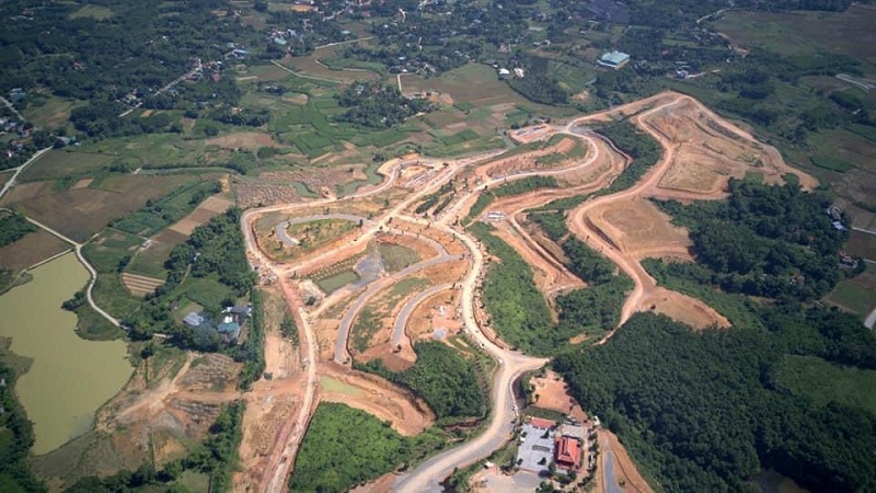 Tiến độ dự án 3 Legacy Hill Lương Sơn - Hòa Bình tháng 11/2020