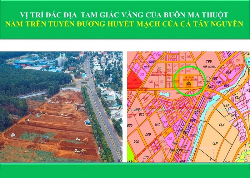 Vị trí đắc địa dự án Eco City Premia Buôn Ma Thuột