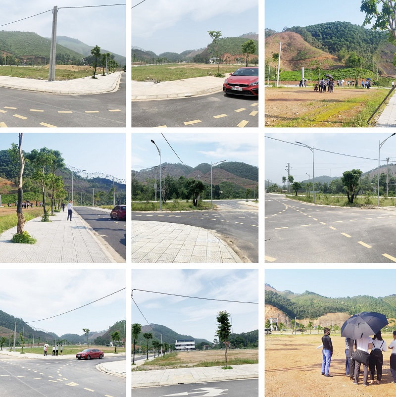Hình ảnh thực tế khu dân cư Bến Sơn - Yên Lập Riverside - Phú Thọ