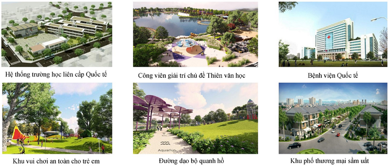 Tiện ích ngoại khu dự án chung cư Anland LakeView Dương Nội