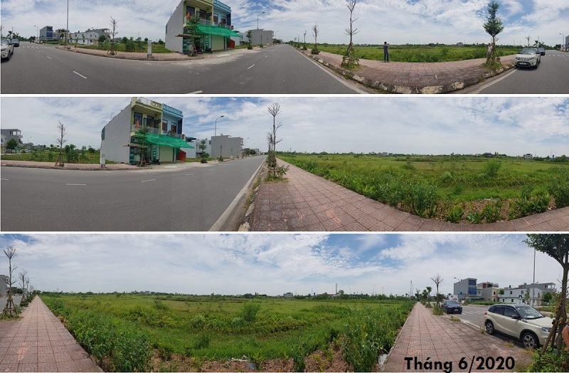 Hình ảnh thực tế dự án TNR Grand Palace Đông Mỹ - Thái Bình