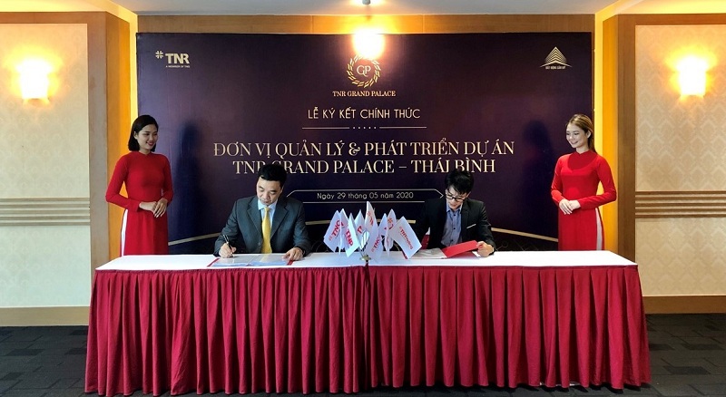 Lễ ký kết dự án TNR Grand Palace Đông Mỹ - Thái Bình