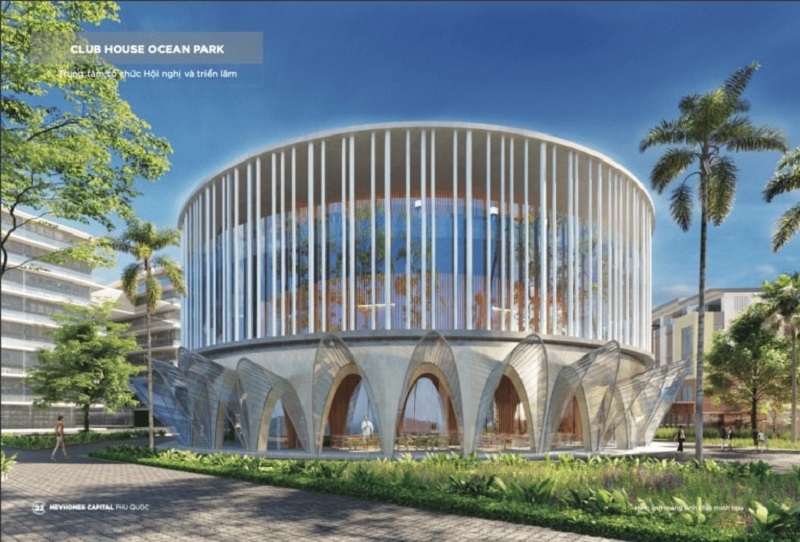 Clubhouse Ocean Park dự án Meyhomes Capital Phú Quốc - Tân Á Đại Thành