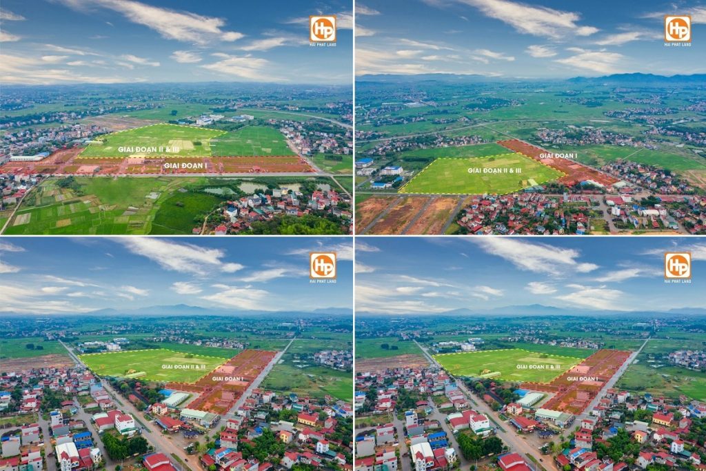 Flycam dự án Khu đô thị Dĩnh Trì - Bắc Giang
