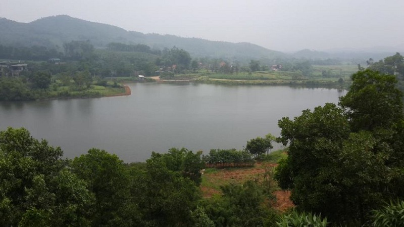 Hình ảnh thực tế Hồ Đồng Chanh 3 dự án nghỉ dưỡng La Saveur Lương Sơn - Hòa Bình