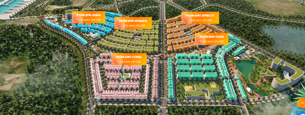 Quy hoạch phân khu dự án Meyhomes Capital Phú Quốc - Tân Á Đại Thành