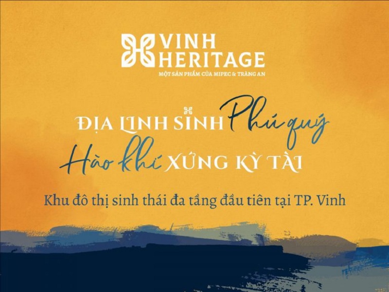 Ra mắt dự án Vinh Heritage Mipec Tràng An - Nghệ An