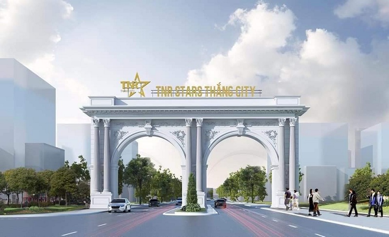 Cổng dự án TNR Stars Thắng City - Bắc Giang