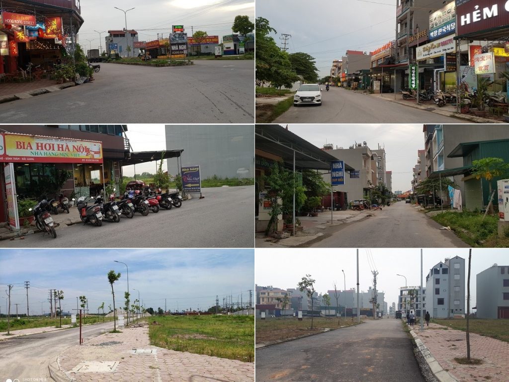 Hình ảnh thực tế dự án Khu Đô Thị Đình Trám Sen Hồ - Bắc Giang