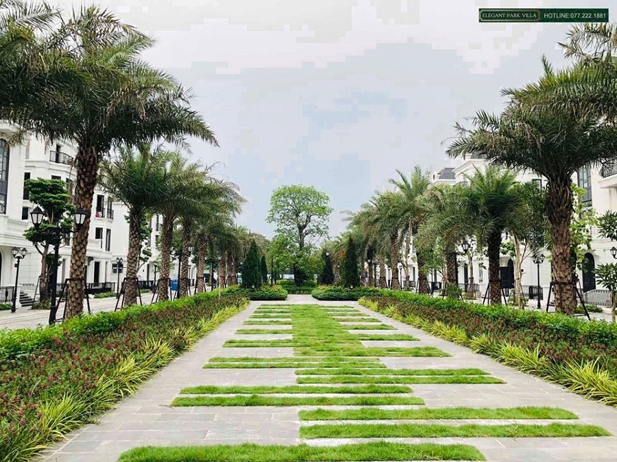 Hình ảnh thực tế 3 Elegant Park Villa Thạch Bàn - MIK Group