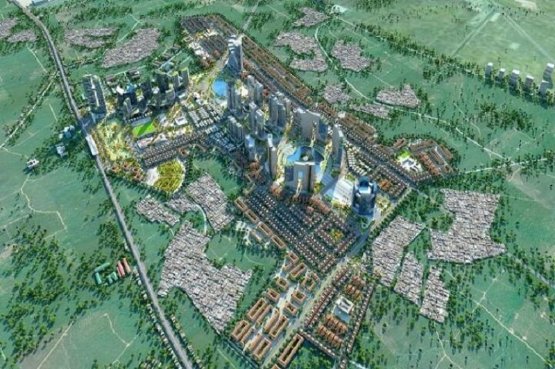Phối cảnh 2 dự án Hinode Garden City Kim Chung - Di Trạch - Hoài Đức