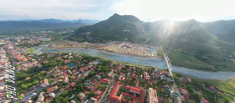 Flycam 2 Thanh Sơn Riverside Phú Thọ