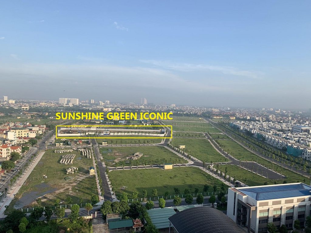 Flycam tiến độ dự án Sunshine Green Iconic Long Biên