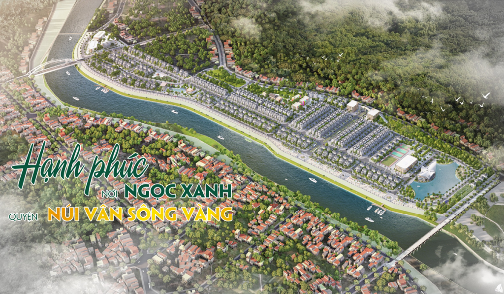 Phối cảnh siêu dự án Thanh Sơn Riverside Garden Phú Thọ