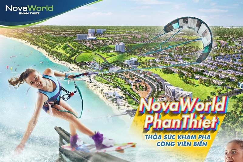 Công viên biển dự án Novaworld Phan Thiết - Bình Thuận