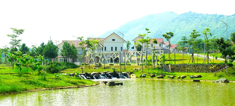 Hình ảnh thực tế 7 Xanh Villas Resort Hòa Lạc