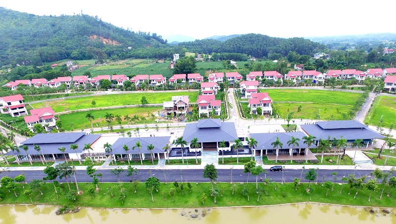 Hình ảnh thực tế Xanh Villas Resort Hòa Lạc