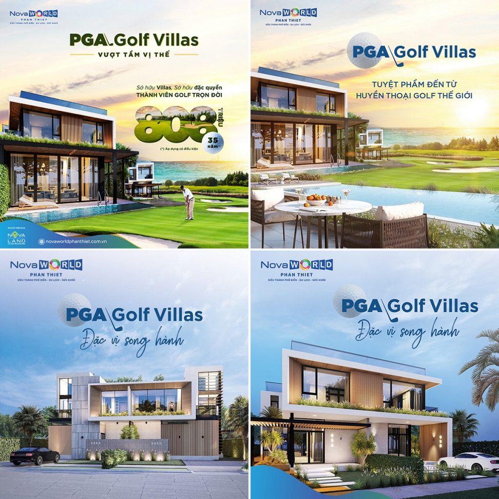 PGA Golf Villa dự án Novaworld Phan Thiết - Bình Thuận