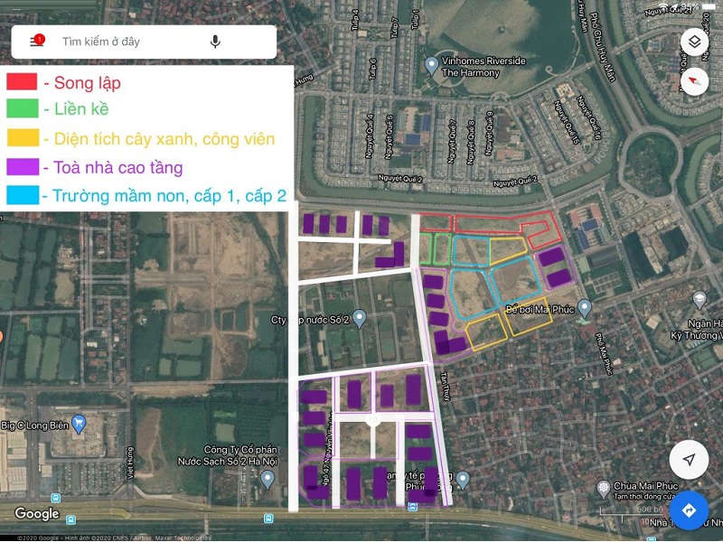Quy hoạch Khu Đấu Giá C14 Phúc Đồng - Long Biên