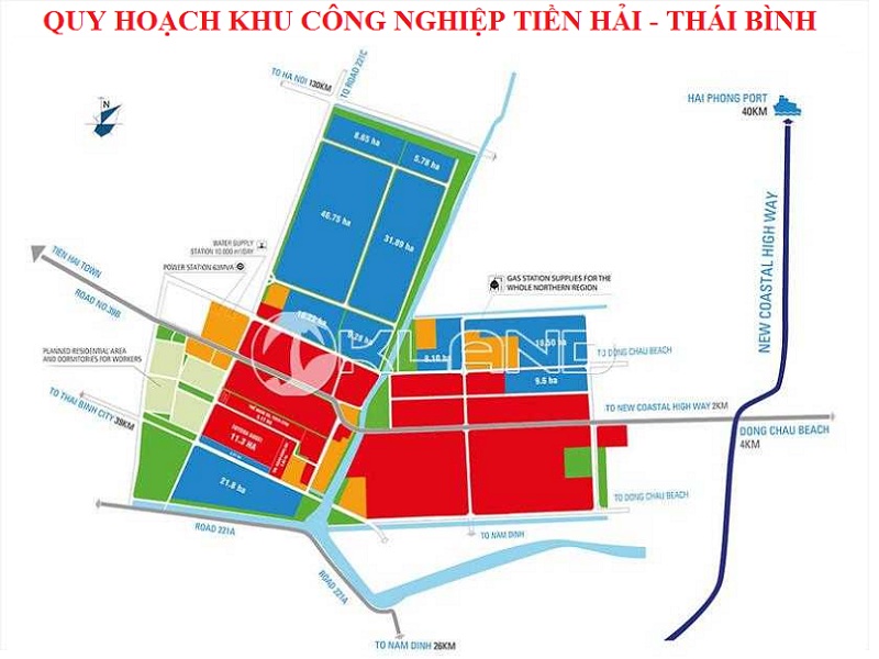 Quy hoạch KCN Tiền Hải - Thái Bình
