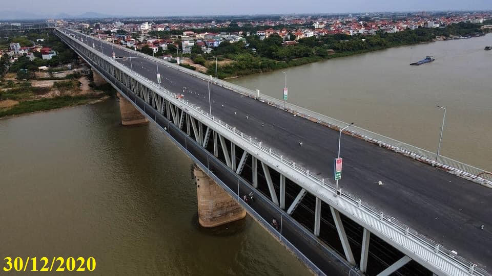 Cầu Thăng Long sắp đến ngày thông xe tháng 1/2021
